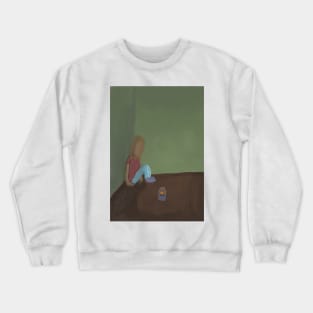 Alone In candlelight Crewneck Sweatshirt